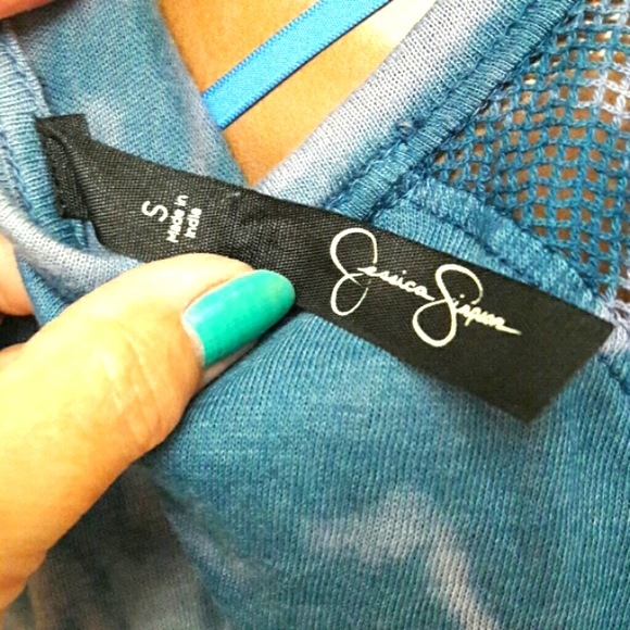 NWT Jessica Simpson Unique Tie Dye Shirt - Picture 4 of 5